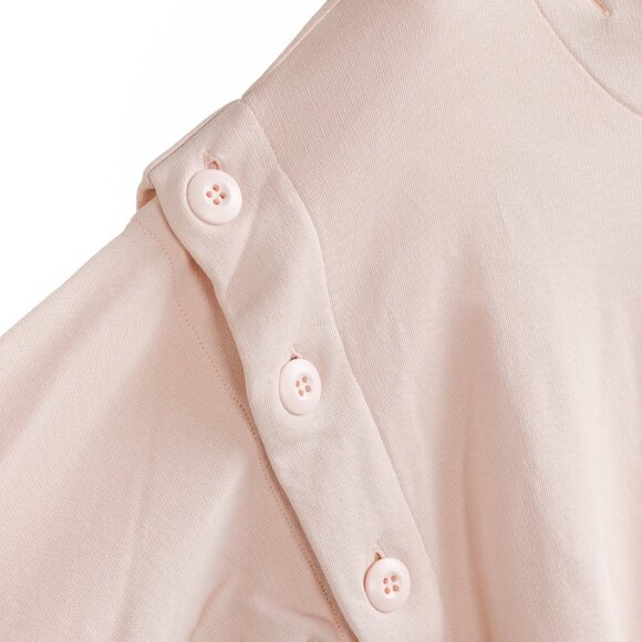 Maison Margiela MM6 Pink Convertible Buttons Sweatshirt - Picture 5 of 10